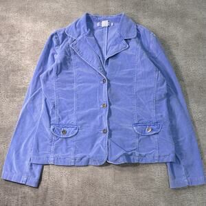 Y2k Lavender Corduroy Fresh Produce Jacket